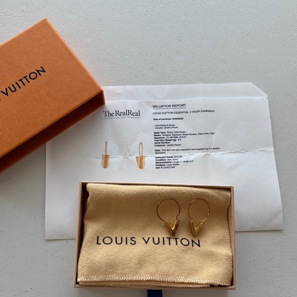 Louis Vuitton Essential V Hoops - Picture 1 of 7